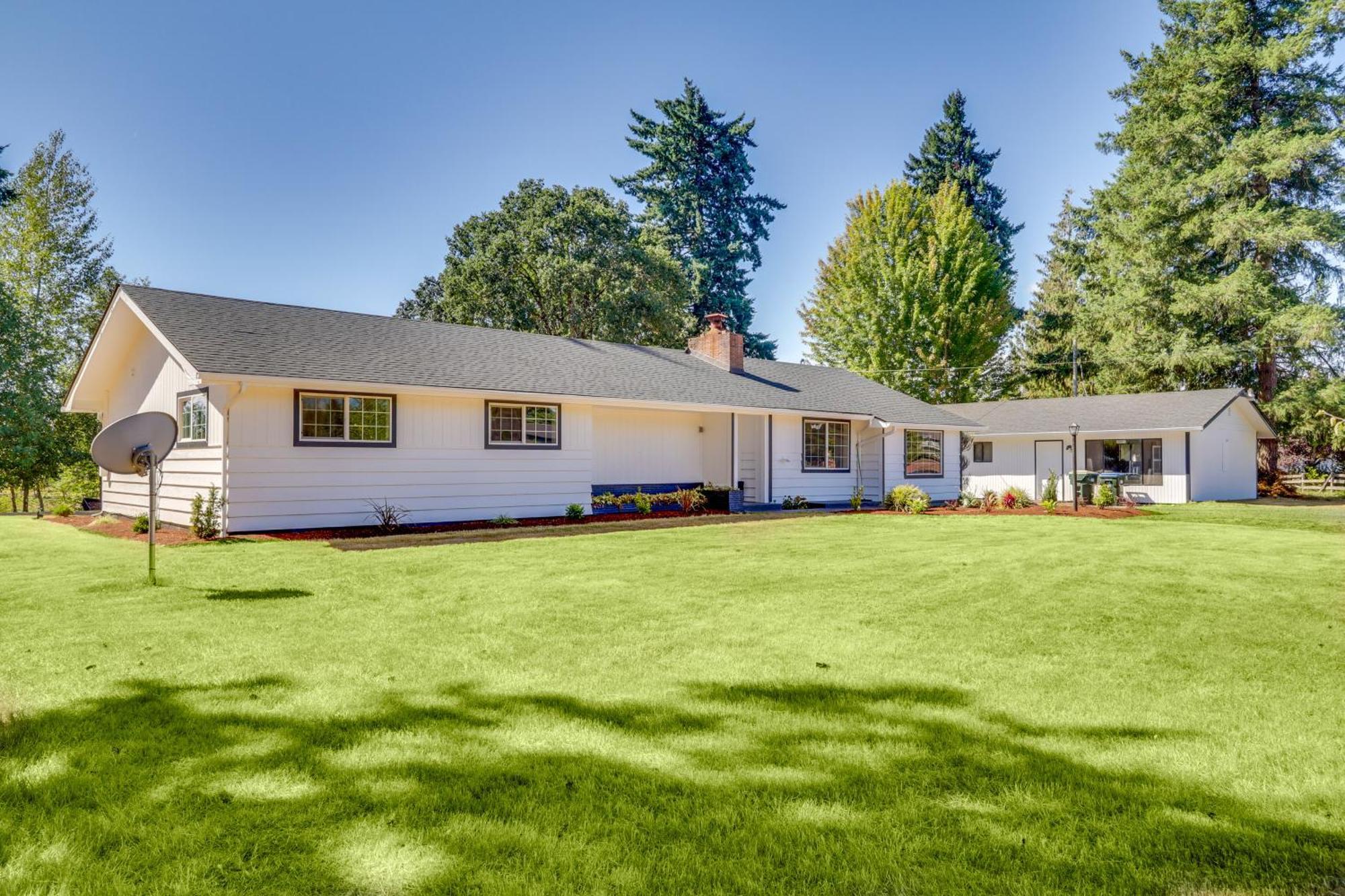 Chehalis Getaway With Golf Course View And Fire Pit! Vila Exterior foto