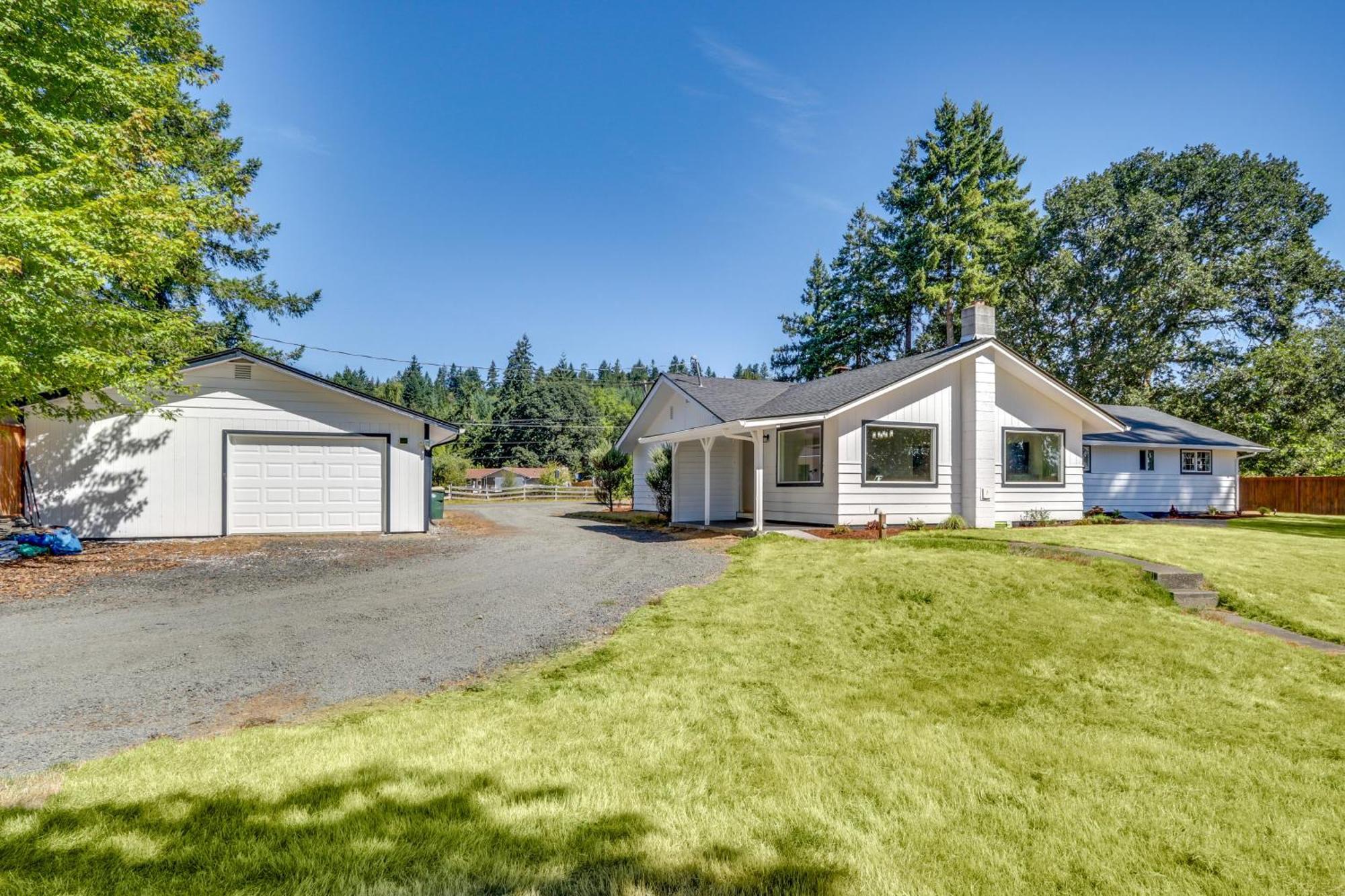 Chehalis Getaway With Golf Course View And Fire Pit! Vila Exterior foto