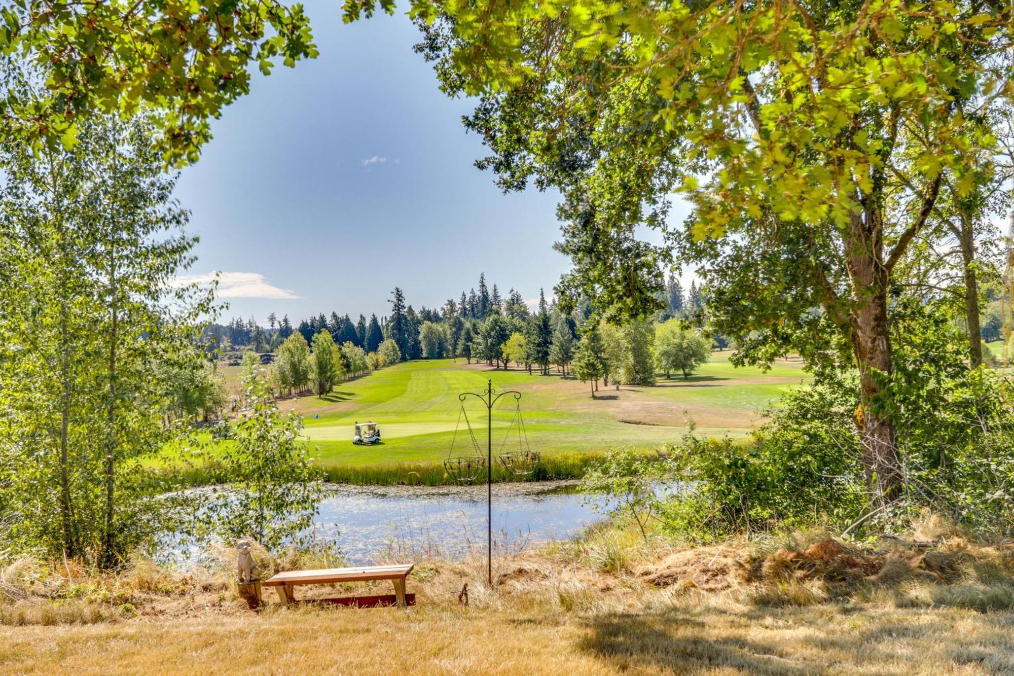 Chehalis Getaway With Golf Course View And Fire Pit! Vila Exterior foto